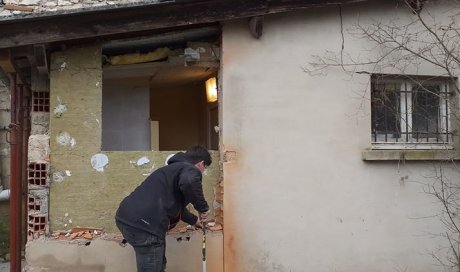 Atelier de charpentiers couvreurs à Albi